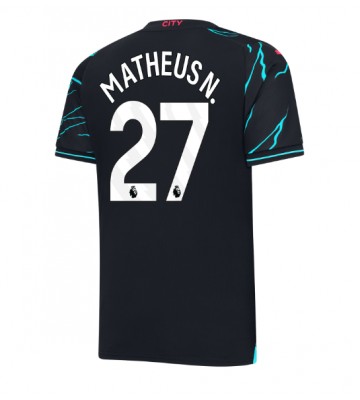 Maillot de foot Manchester City Matheus Nunes #27 Troisième 2023-24 Manches Courte